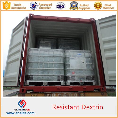 Low sweetness 10% of sucrose Factory price light yellow color Resistant dextrin syrup