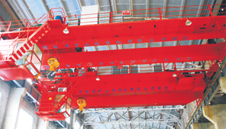 QDY 5-74t Overhead Casting Crane with Hook