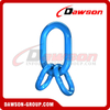 G100 / Grade 100 Master Link Assembly com Flat for Wire Rope Lifting Slings