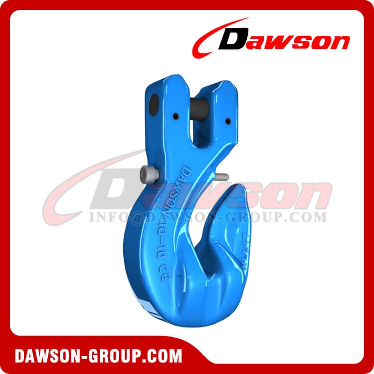 Gancho de agarre de horquilla especial G100 con pasador de seguridad, gancho de agarre de horquilla de acero de aleaci&oacute;n forjado de grado 100 para cadenas - Proveedor de China, F&aacute;brica
