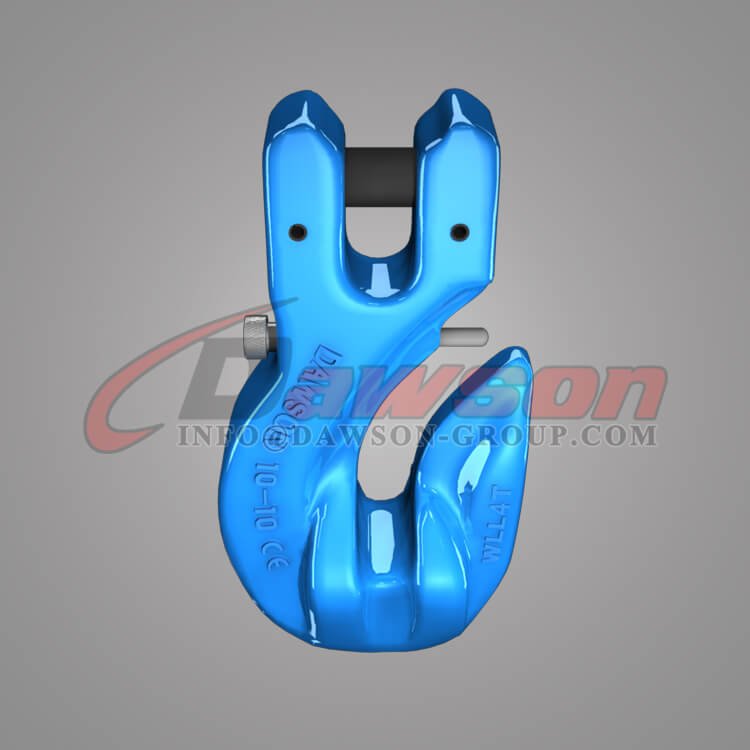 Gancho de agarre de horquilla especial de grado 100 con pasador de seguridad, gancho de horquilla forjado WLL 4T - F&aacute;brica de China, exportador - Dawson Group Ltd.