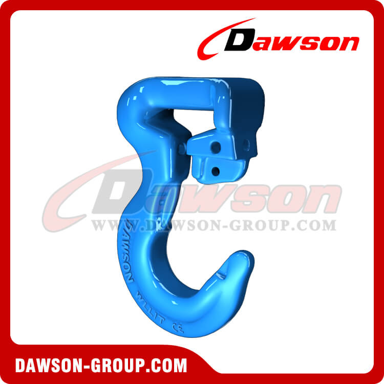 G100 Synthetic Sling Hook with Latch for Lifting Slings - China Manufacturer Supplier, Exporter Gancho de eslinga sintético G100 con pestillo para eslingas de elevación - Fabricante, proveedor y exportador de China