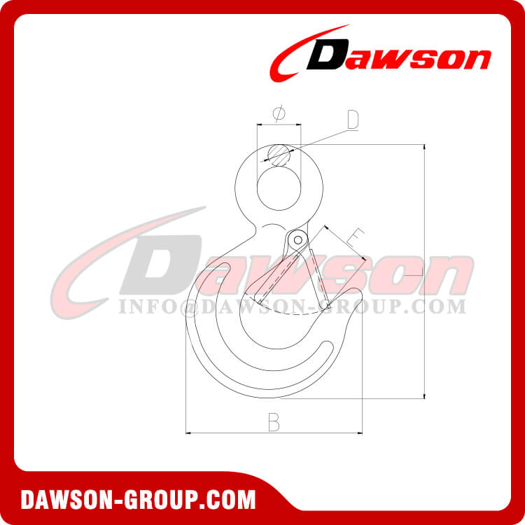 DS291 スペシャル アイ ホイスト フック - Dawson Group Ltd. - 中国メーカー、サプライヤー