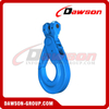 G100 / Grade 100 European Type Forged Clead Self-Locking Hook para Lifting Chain Slings