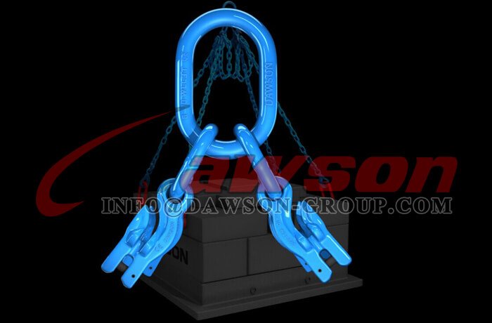 Aplica&ccedil;&atilde;o do conjunto de elo mestre G100 + gancho de fixa&ccedil;&atilde;o ocular G100 com fixa&ccedil;&atilde;o de manilha &times; 4 Dawson Group Ltd. - Fabricante, f&aacute;brica na China