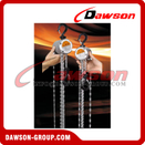 250KG 500KG 1000KG Grua de corrente de liga de alumínio, bloco de corrente de 0,25 toneladas 0,5T 1 tonelada para elevador de canteiro de obras