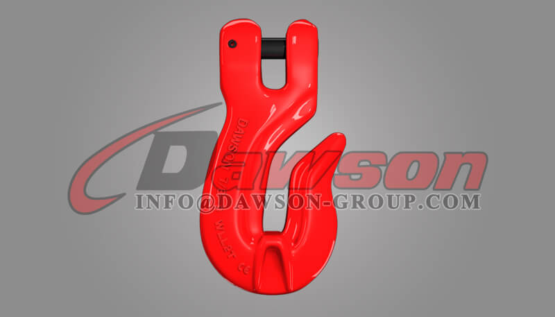 DS142 グレード 80 ディープ スロート クレビス グラブ フック、リフティング チェーン用、G80 クレビス フック - Dawson Group Ltd. - 中国メーカー、工場