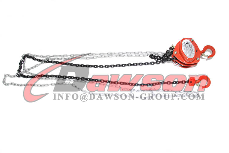 Bloque de cadena de servicio pesado de 1 tonelada, polipasto de cadena de 1000 kg - Dawson Group Ltd. - Fabricante, f&aacute;brica de China