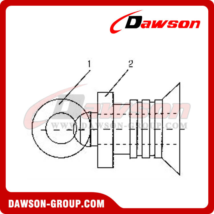 El anillo de tracci&oacute;n con el extremo sellado - Dawson Group Ltd. - Fabricante, proveedor y f&aacute;brica de China