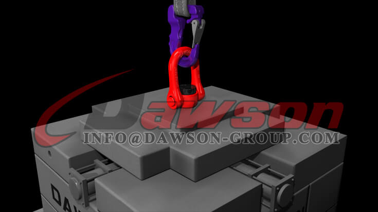 G100 ウェブ スリング フック、合成合金ラウンド スリング フックのアプリケーション - Dawson Group Ltd. - 中国メーカー