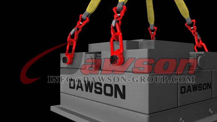 Aplicaci&oacute;n del conector de eslinga de red de acero de aleaci&oacute;n G80 - Dawson Group Ltd. - Proveedor de China