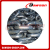 10-34 мм масляное покрытие для предотвращения ржавчины или черная окраска сверхмощная горнодобывающая цепь из высоколегированной стали с черным покрытием