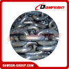 10-34 мм масляное покрытие для предотвращения ржавчины или черная окраска сверхмощная горнодобывающая цепь из высоколегированной стали с черным покрытием
