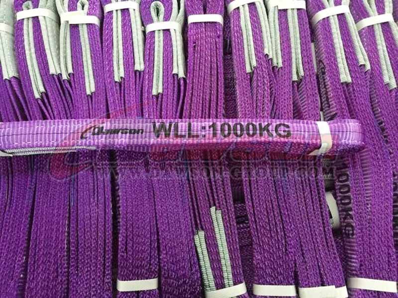 WLL 1 トン ポリエステル ウェビング スリング - リフティング スリング - Dawson Group Ltd. - 中国メーカー