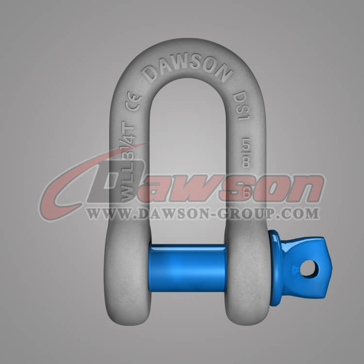 Manilha de corrente tipo EUA galvanizada por imers&atilde;o a quente da marca Dawson com pino de parafuso - Dawson Group Ltd. - Fabricante, fornecedor, f&aacute;brica na China