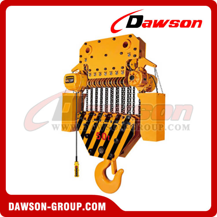 50T 50000kg ELECTRIC CHAIN HOIST FOR CONSTRUCTION HOIST - DAWSON GROUP LTD. - CHINA MANUFACTURER SUPPLIER 50T 50000kg ЭЛЕКТРИЧЕСКАЯ ЦЕПНАЯ ТАЛЬ ДЛЯ СТРОИТЕЛЬНЫХ ПОДЪЕМНИКОВ - DAWSON GROUP LTD.- КИТАЙСКИЙ ПРОИЗВОДИТЕЛЬ ПОСТАВЩИК
