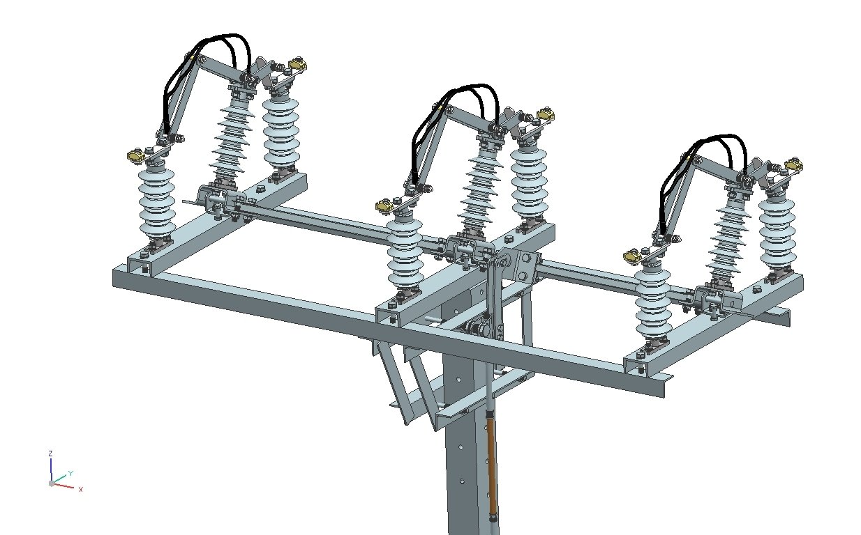 High -Voltage Isolate Switch 24kv 400A