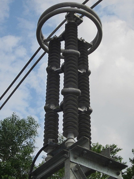 Lightning Arrester, Polymer Metal Oxide Surge Arrester 3-132kv, 10ka