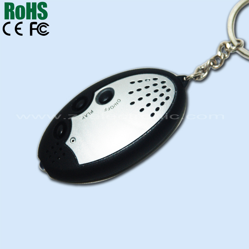 Digital button speaker keychain for kids or promotion