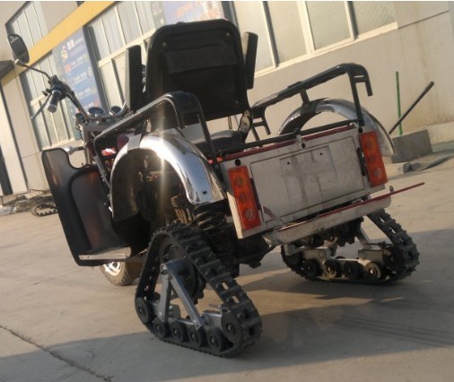 Rubber Track System/Kits for 3 Wheels Motorcycle