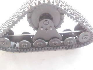 Rubber Track System with aluminum frame