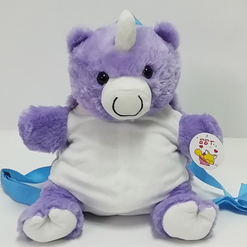 Plush Soft Toy Unicorn School Backpack for Kids