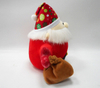 Adorable Christmas Santa Claus Soft Baby Toys with Bag
