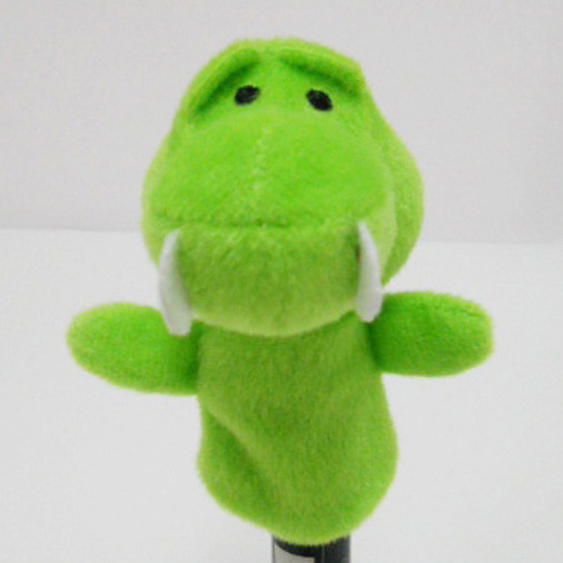 Plush Stuffed Toy Crocodile Finger Puppet for Kids