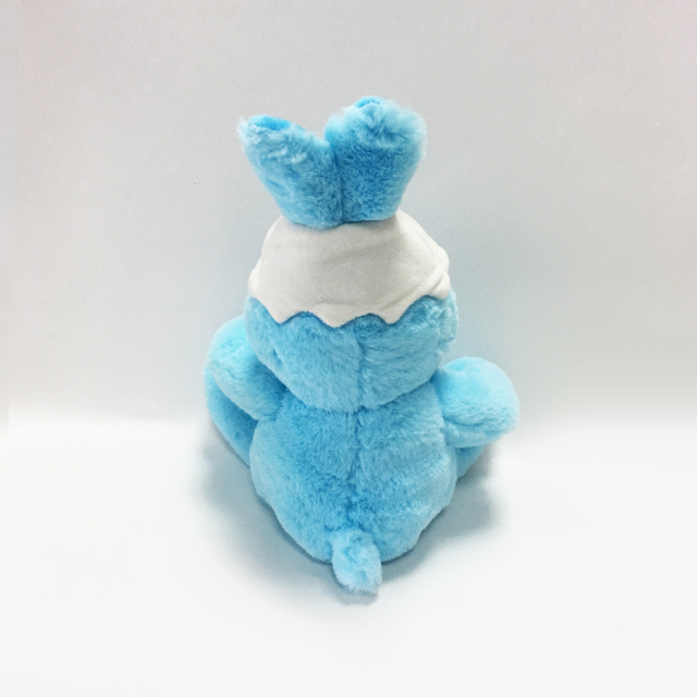 Blue Easter Plush Stuffed Animal Toys Rabbit For Kids