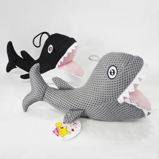 Lovely Funny Sandwich Fabric Shark Baby Bath Toy 