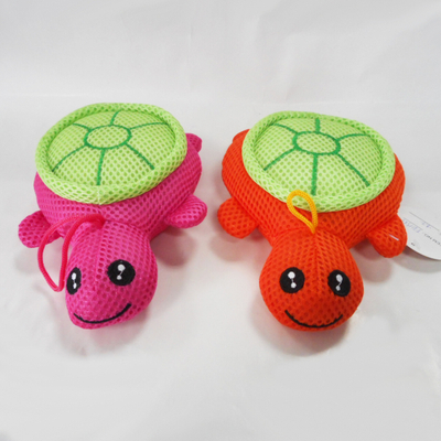 Lovely Sandwich Quick-drying Animal Tortoise Bath Toys for Baby