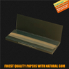OEM Brand Natural Arabic Gum Brown Smoking Rolling Paper