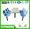Vector de cena de la cantina de la escuela y escritorio al aire libre determinado de la silla fijado (DT-01)