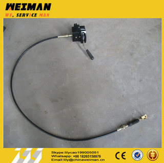 Sdlg LG953 Wheel Loader Spare Parts Control Cable 4110000172