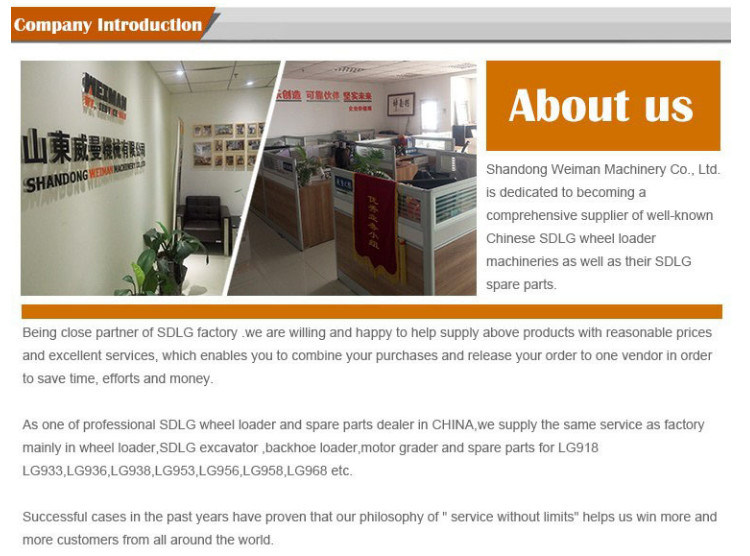 LG936 LG956 Wheel Loader Spare Parts 4190002907003 Fan for Sdlg