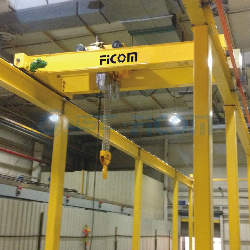 Double Girder Overhead Crane (Capacity: up to 50 ton)