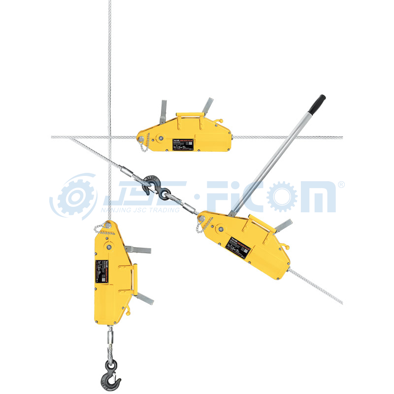 Cable Puller Model: TA/TS (Capacity:Pulling force 800-5400kg)