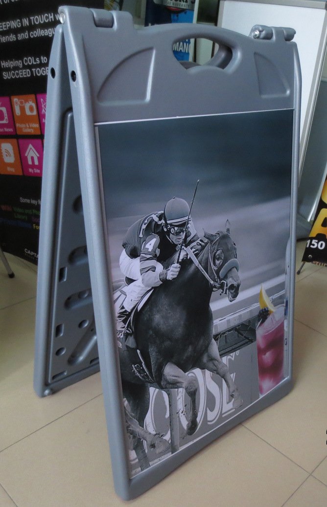 Aluminum Display Stands for A1 Display Poster Stand - China a Board and  Pavement Sign price
