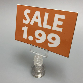 Magnetic Sign Clip with Clear Knuckle PS03M-C