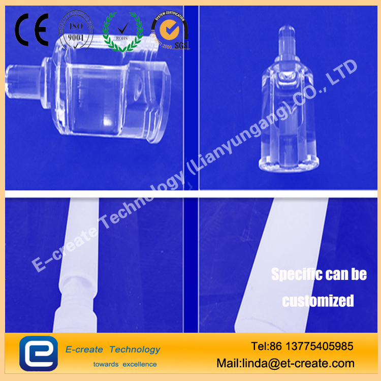 Fiber quartz tail pipe