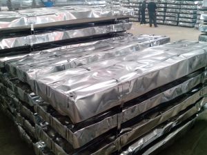 Feuilles en aluminium de toiture de zinc/taille d'onde de mod&egrave;le de toit de feuille de zinc