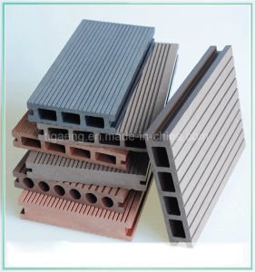 Decking de WPC/rev&ecirc;tement de mur/planche compos&eacute;e en bois d'&eacute;preuve de l'eau de Vinyle