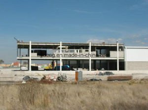 Taller multi ligero del palmo de la estructura de acero del calibrador con la gr&uacute;a