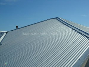 M&eacute;tal enduit de zinc de qualit&eacute; couvrant les feuilles galvanis&eacute;es rid&eacute;es de toit