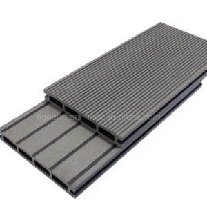 Planche en bois de plancher de HDPE du plastique Decking/WPC de r&eacute;sistance de rouille