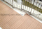 Mat&eacute;riau ext&eacute;rieur r&eacute;sistant au feu du Decking WPC de prix usine de qualit&eacute;