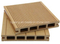 Premi&egrave;res tuiles de Decking de WPC, Decking compos&eacute; en plastique en bois courant pour l'Europe