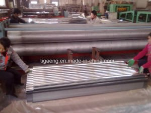 Toiture enduite galvanis&eacute;e trap&eacute;zo&iuml;dale en m&eacute;tal de plaque en acier/zinc pour Asie du Sud-Est