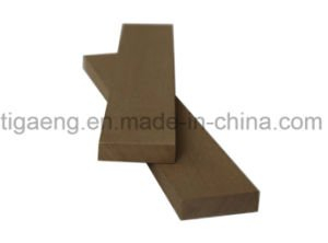 Planche ext&eacute;rieure r&eacute;sistante au feu de Decking du prix usine WPC