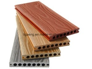 Ajustement de Faux de Decking en bois ext&eacute;rieur du plancher WPC Nice pour le balcon